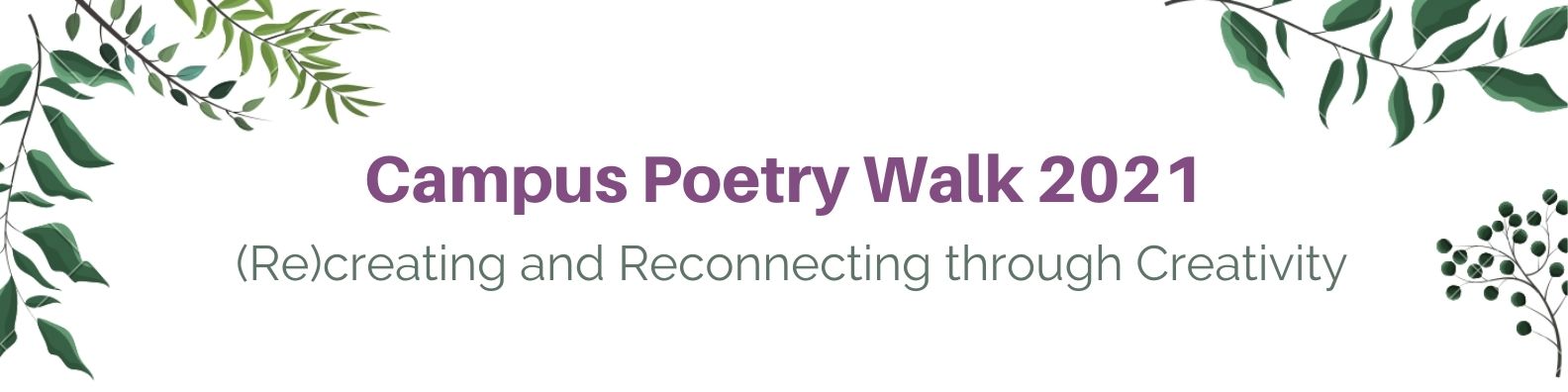 Campus Poetry Walk 2021