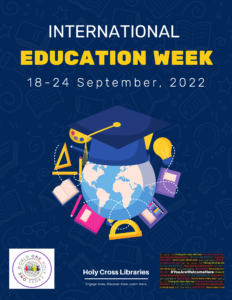 International Education Week Poster, September 18-24, 2022
