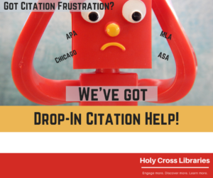 Got Citation Frustration, We've Got Drop-In Citation Help!